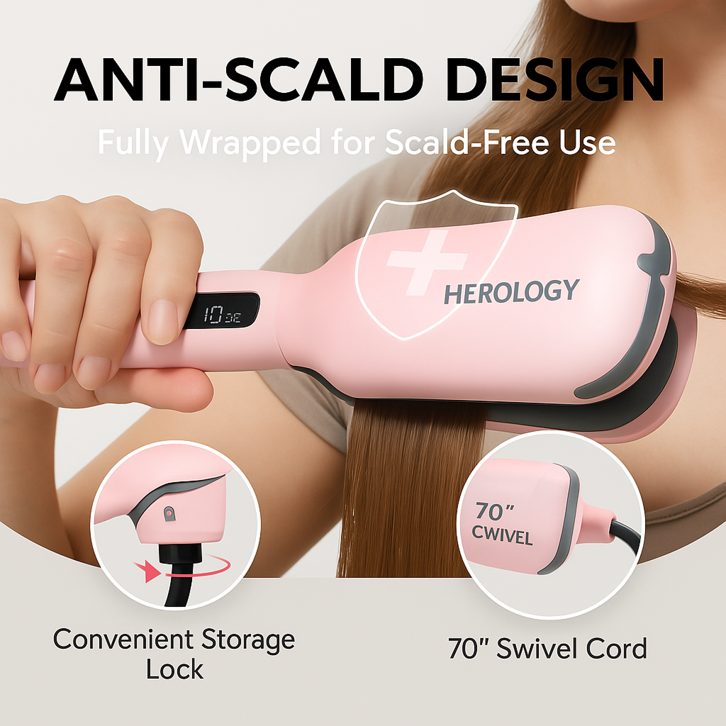 COMPACT WAVY HAIR CURLER