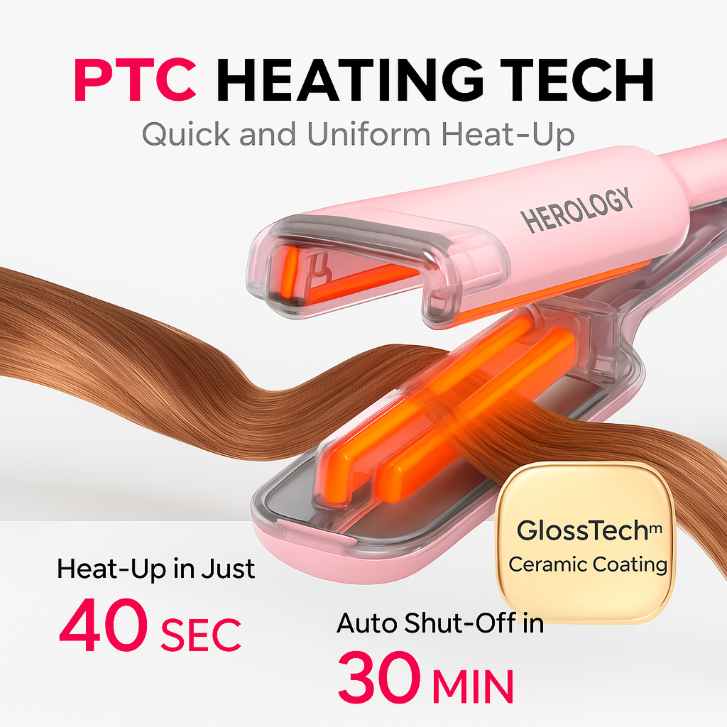 COMPACT WAVY HAIR CURLER